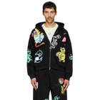 Chopova Lowena Black 'Friends Of CL' Hoodie