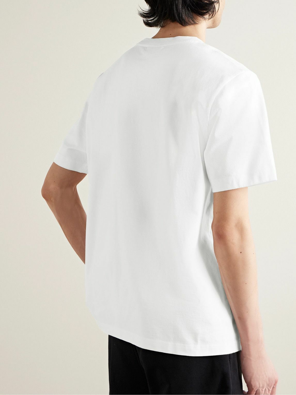 Maison Kitsuné White Cotton T-Shirt main image 0