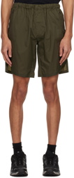 Goldwin 0 Khaki Wind Shorts