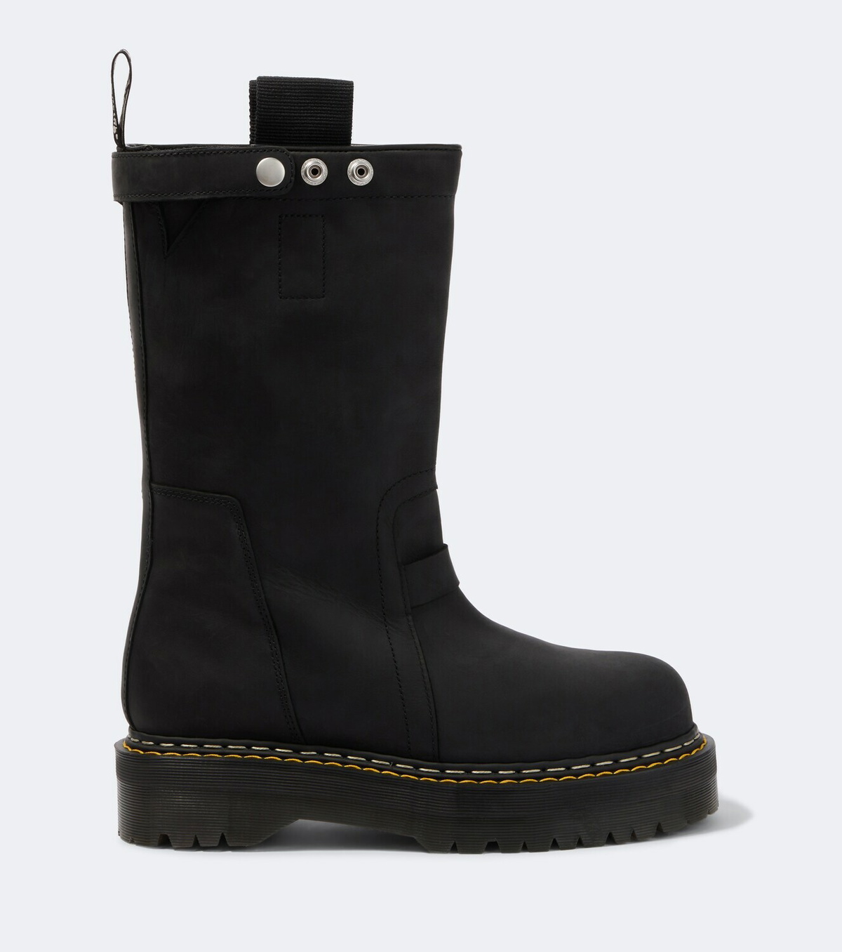 Rick Owens DRKSHDW x Dr. Martens Quad platform boots