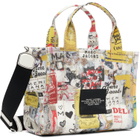 Marc Jacobs White 'The Pop Americana Canvas Small' Tote