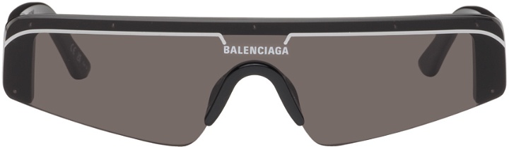 Photo: Balenciaga Black Shield Sunglasses