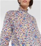 Marant Etoile Floral cotton blouse