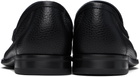 Ferragamo Black Gancini Ornament Loafers