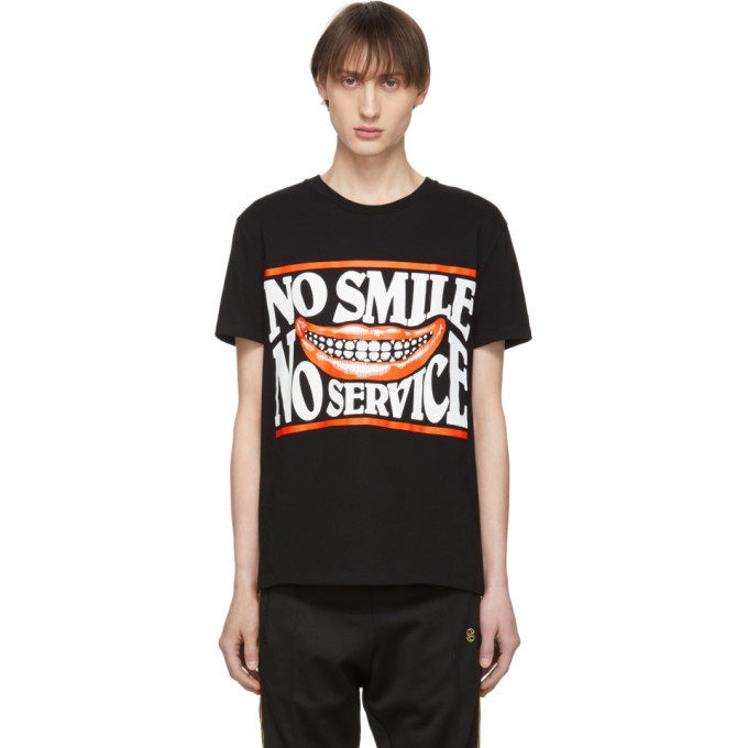 Photo: Stella McCartney Black No Smile No Service T-Shirt