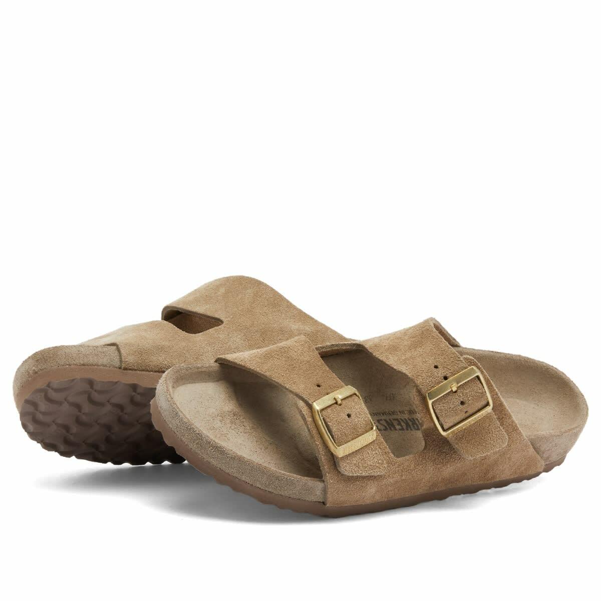 Birkenstock Men's Arizona - Presented by END. in Taupe Suede Exquisite