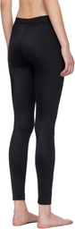 TOM FORD Black Lustrous Jersey Signature Leggings