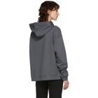 Raf Simons Grey Additional Sleeves Hoodie