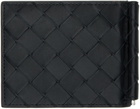 Bottega Veneta Black Bill Clip Wallet