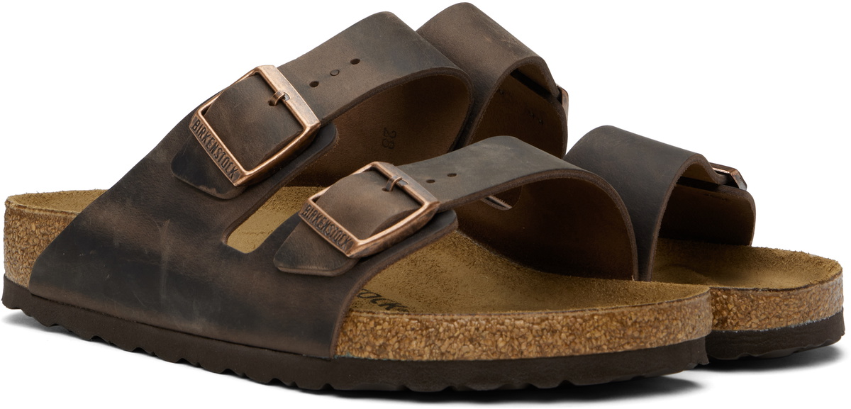 Birkenstock Brown Regular Arizona Sandals
