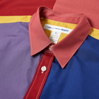 Comme des Garcons SHIRT Short Sleeve Colour Block Shirt