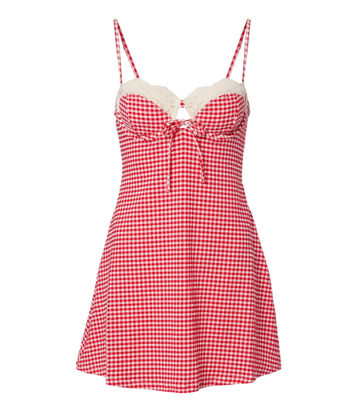Photo: Montce Lena gingham minidress