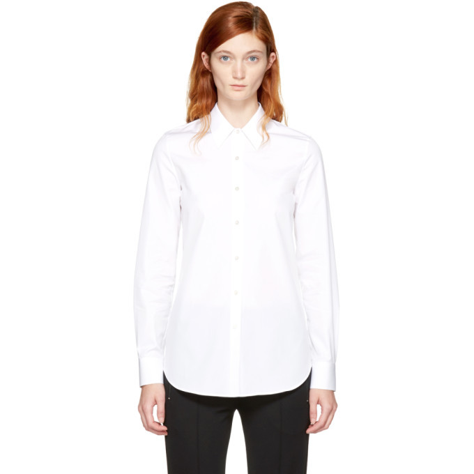 Maison Margiela White Slim Shirt Maison Margiela