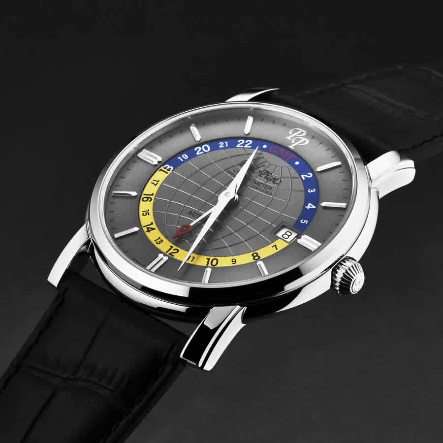 Paul Picot Firshire Automatic Grey Dial Mens Watch P3755.SG.GMT.1021.8601