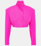 Alexandre Vauthier Cropped wool jacket