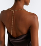 Sportmax Satin halterneck top