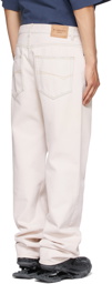Balenciaga Off-White Authentic Denim Jeans