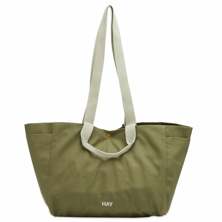 Photo: HAY Weekend Bag No 2 in Olive 