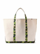 SAINT Mxxxxxx - BAPE® Cotton-Canvas Tote Bag