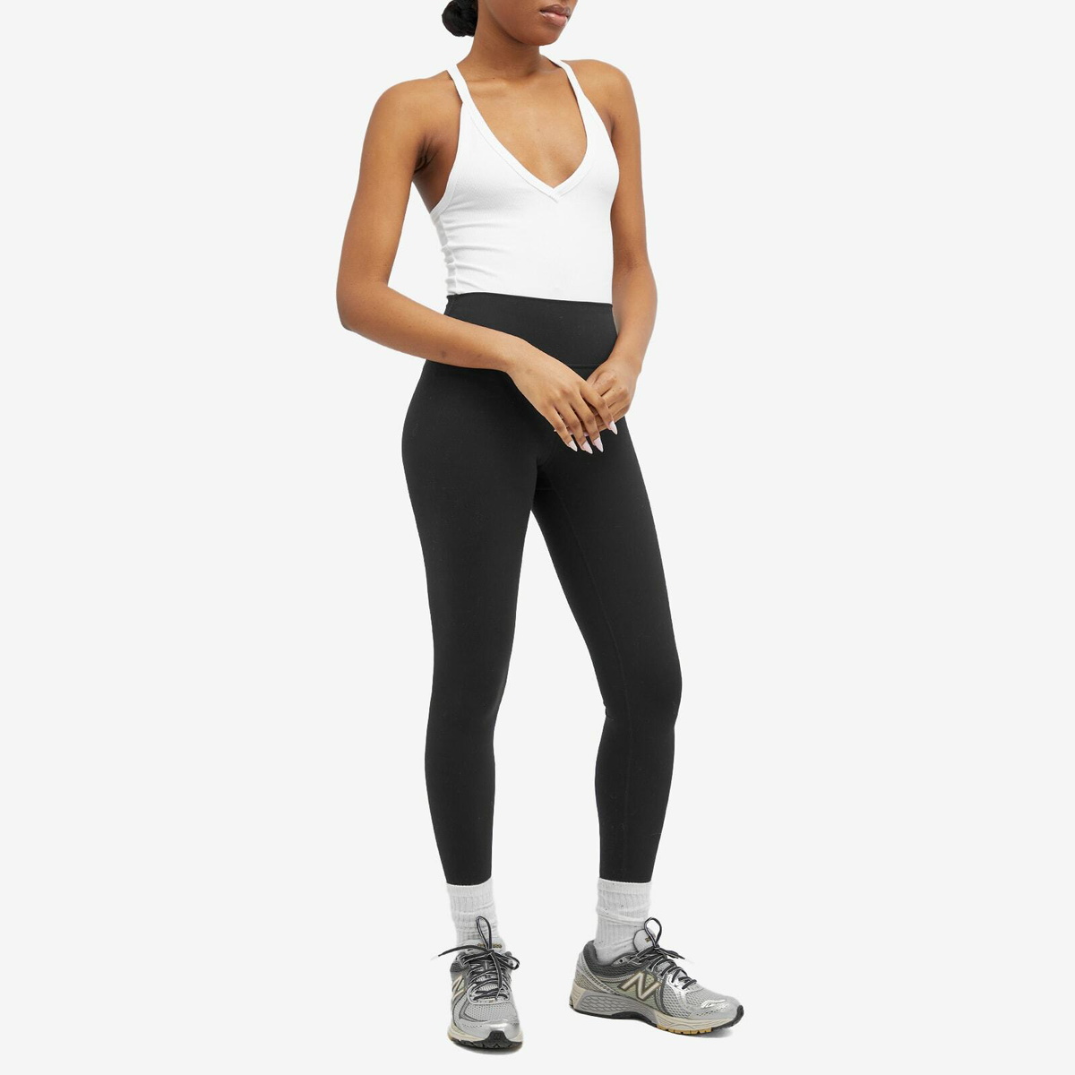 Joah Brown Women's Racerback Tank Vest Top in White