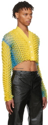 Chet Lo SSENSE Exclusive Yellow Midnight Cardigan