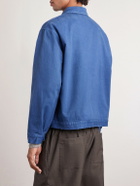 A.PRESSE - Cotton-Twill Jacket - Blue