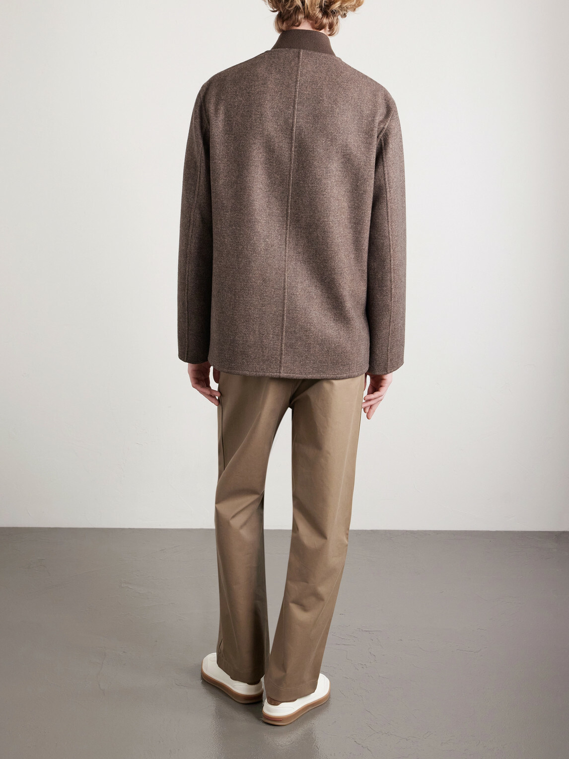 Loro Piana - Chilton Herringbone Virgin Wool and Cashmere-Blend Jacket - Brown