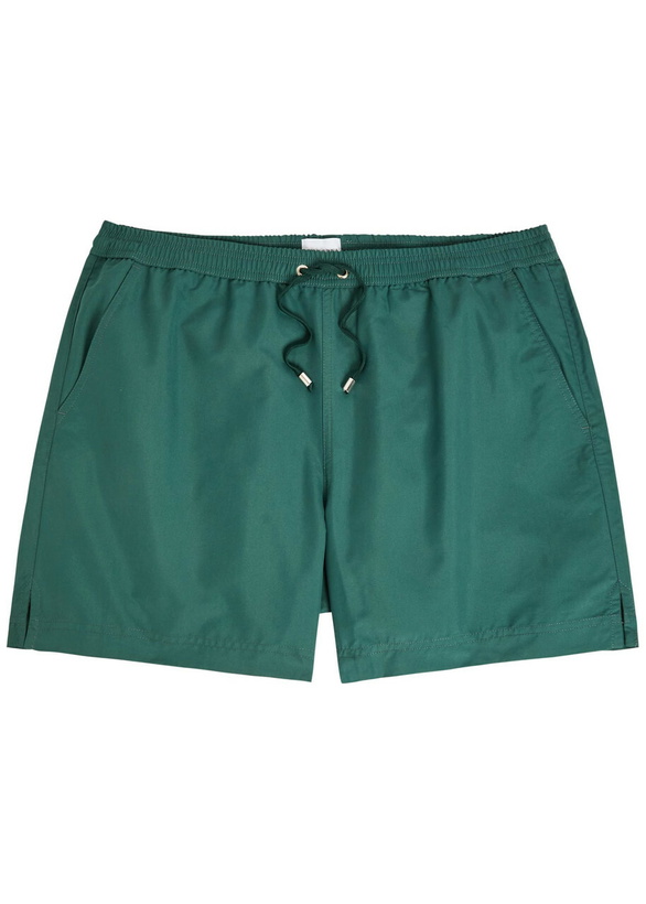 Photo: Sunspel Shell Swim Shorts Dark Green