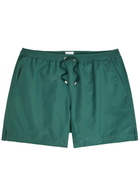 Sunspel Shell Swim Shorts Dark Green