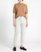 Peserico Womens Jeans in Off white