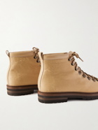 Manolo Blahnik - Calaurio Leather-Trimmed Calf Hair Boots - Brown