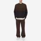 Represent Men's Gradient Knitted Sweater in Brown
