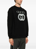 Gucci Rhinestone Logo Sweatshirt