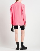 Msgm Womens Blazer Fuchsia