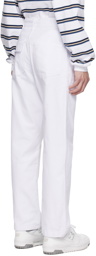 Uniform Bridge Off-White Fatigue Trousers