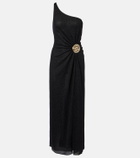 Oséree Lumière gathered midi dress