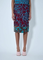 Dries Van Noten Embroidered Midi Skirt