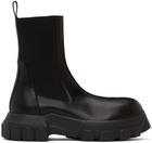 Rick Owens Black Beatle Bozo Tractor Boots