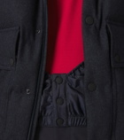 Moncler Grenoble Servance virgin wool down ski jacket