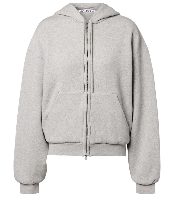Photo: Acne Studios Faye cotton fleece zip-up hoodie
