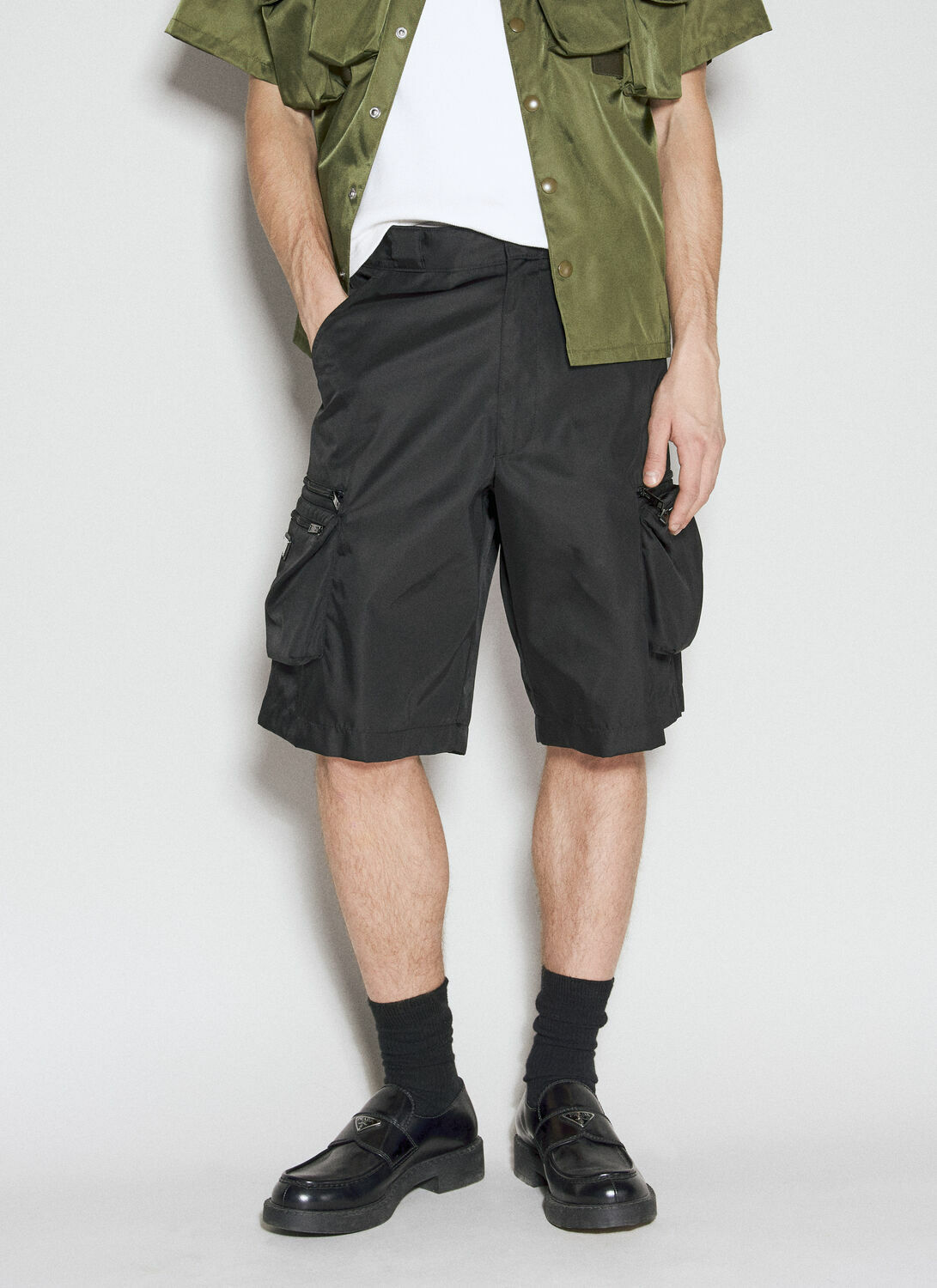 Prada Re-Nylon Bermuda Shorts