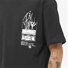 Lo-Fi Men's Antenna T-Shirt in Black