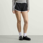 Adidas Women's 3 Stripe Sprinter Short in Black/White