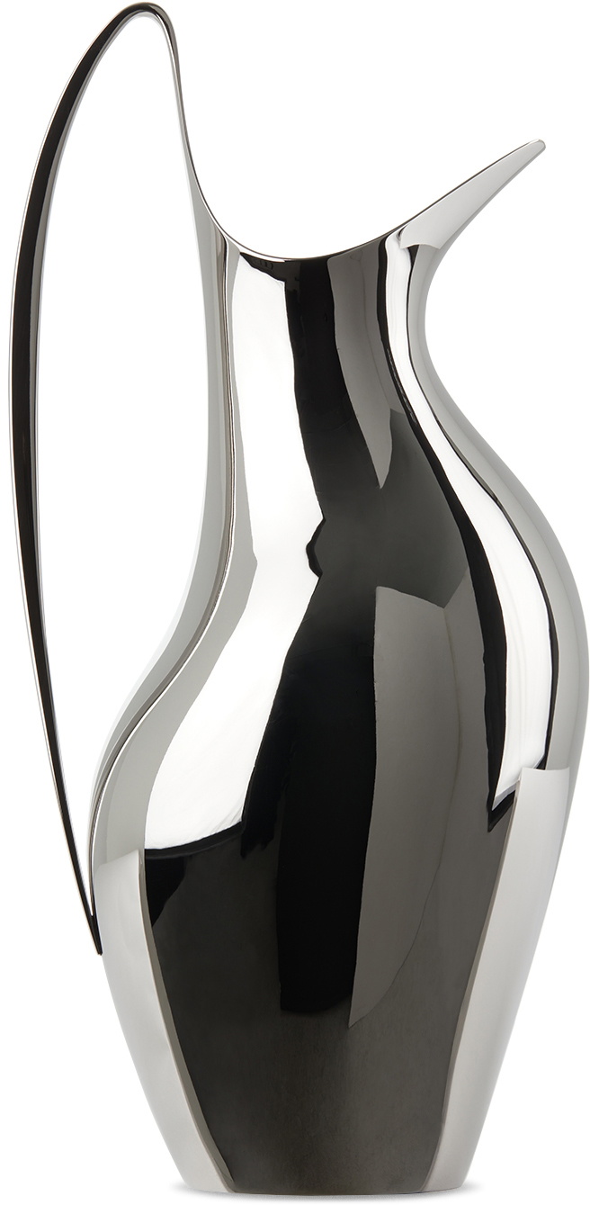 Georg Jensen - Sky Water Pitcher Glass - Stainless Steel