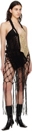 Niccolo Pasqualetti Black & Beige Uncino Tank Top