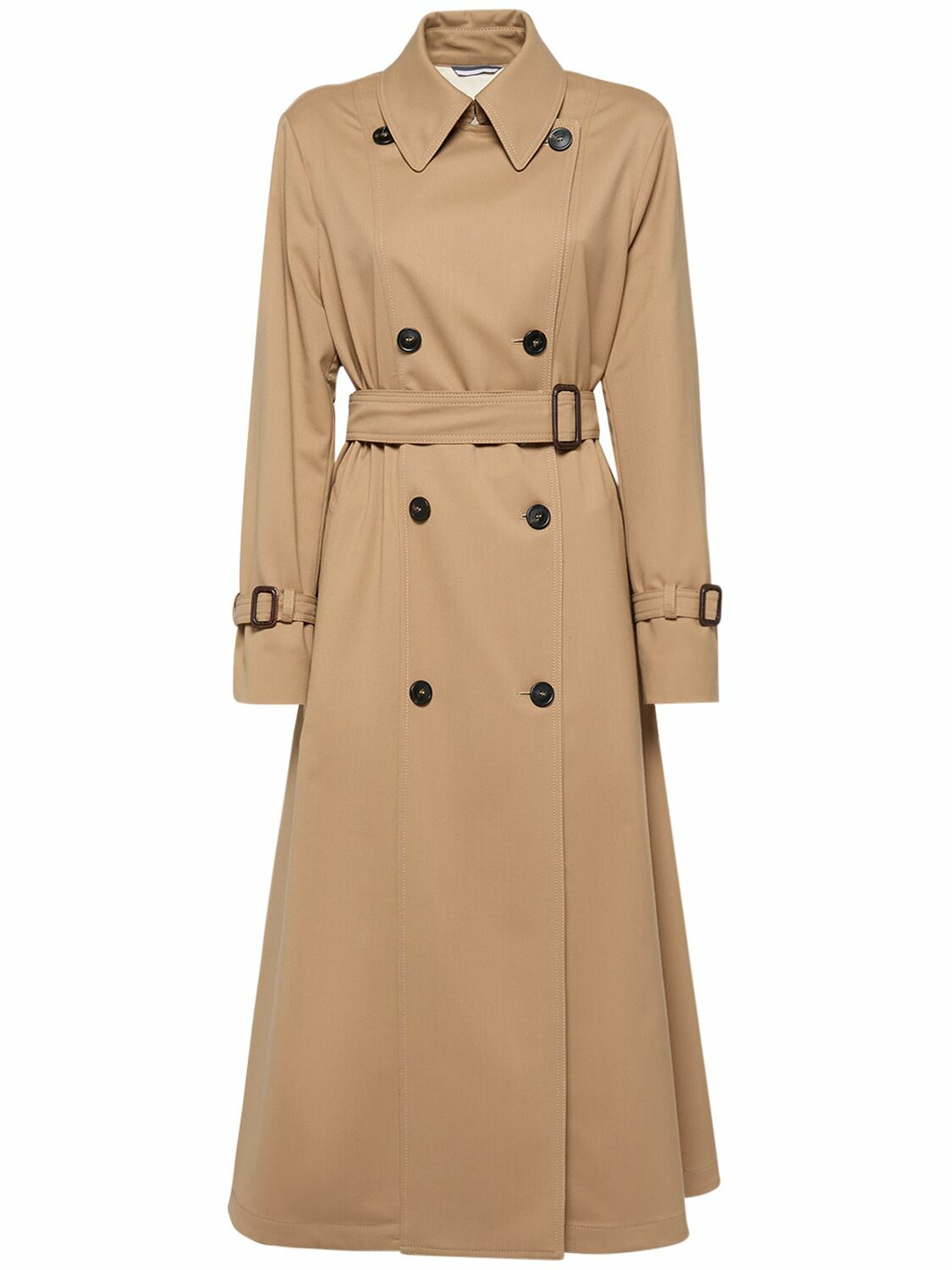 WEEKEND MAX MARA Fatuo Wool Blend Trench Coat Weekend Max Mara