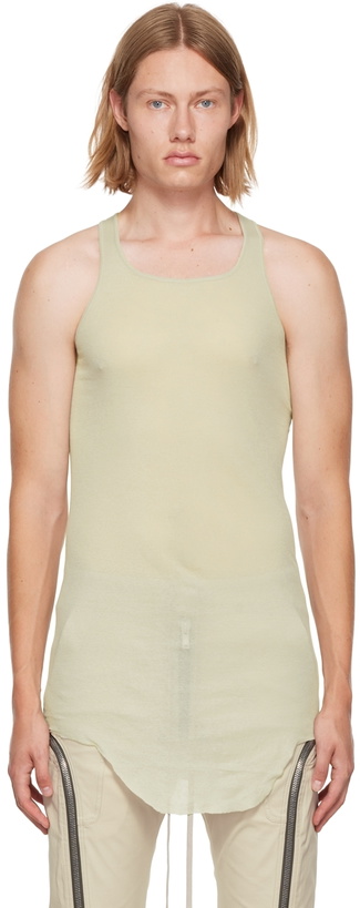 Photo: Rick Owens Gray Basic Tank Top