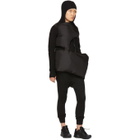 Boris Bidjan Saberi Black Rib Crewneck Long Sleeve T-Shirt
