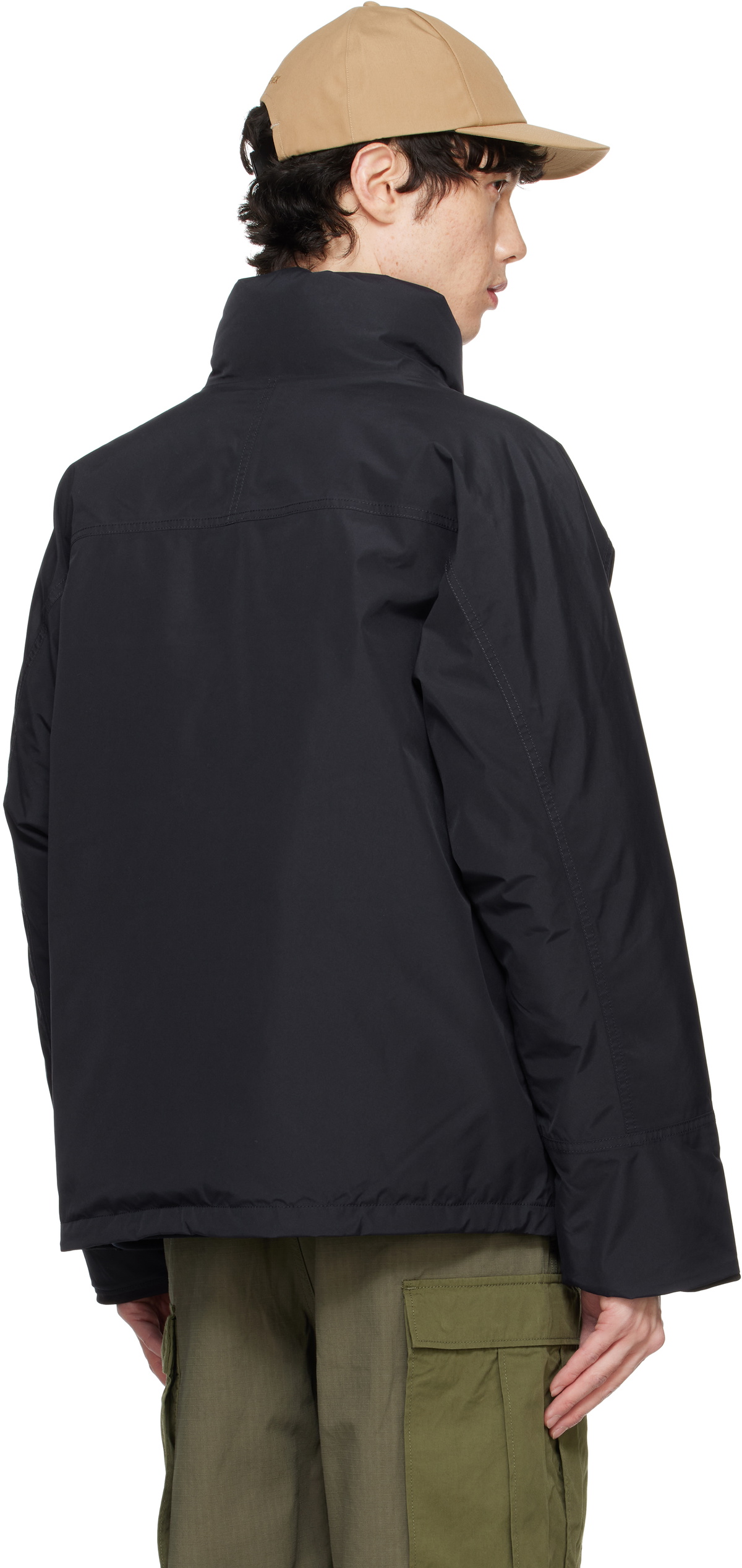nanamica Navy GORE-TEX Short Down Jacket Nanamica