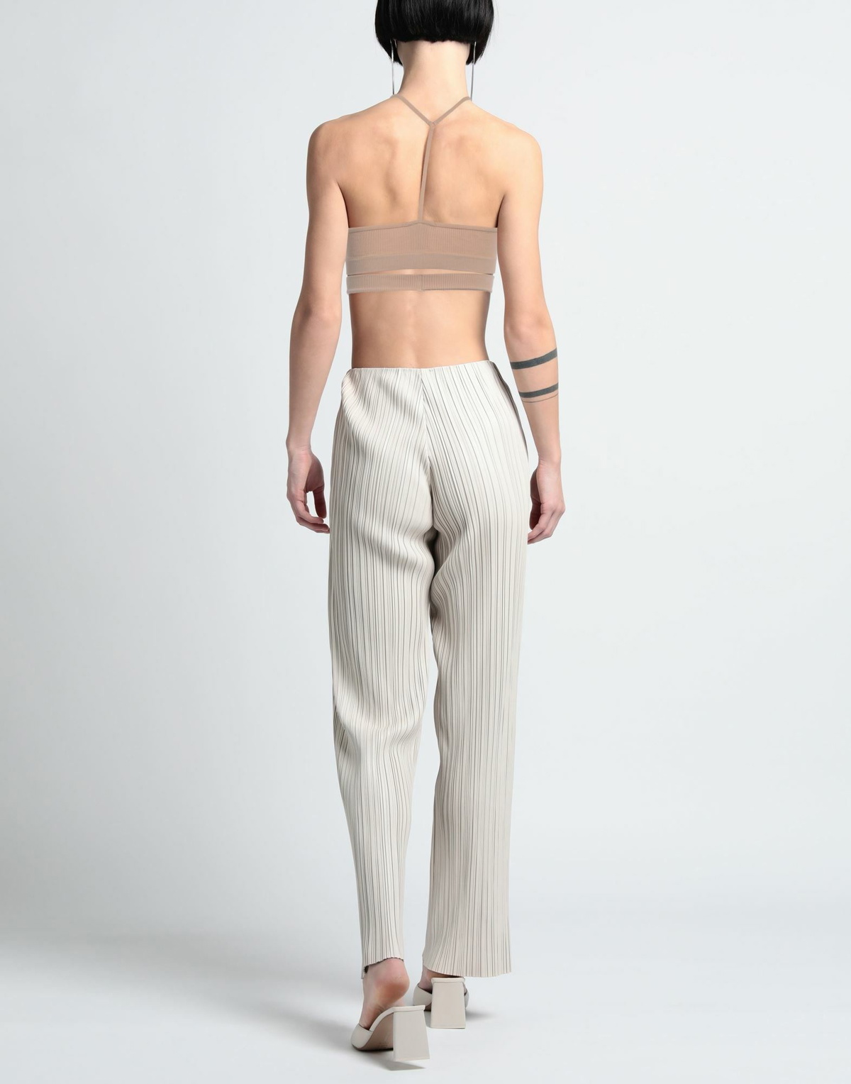 Andreādamo Womens Top Sand